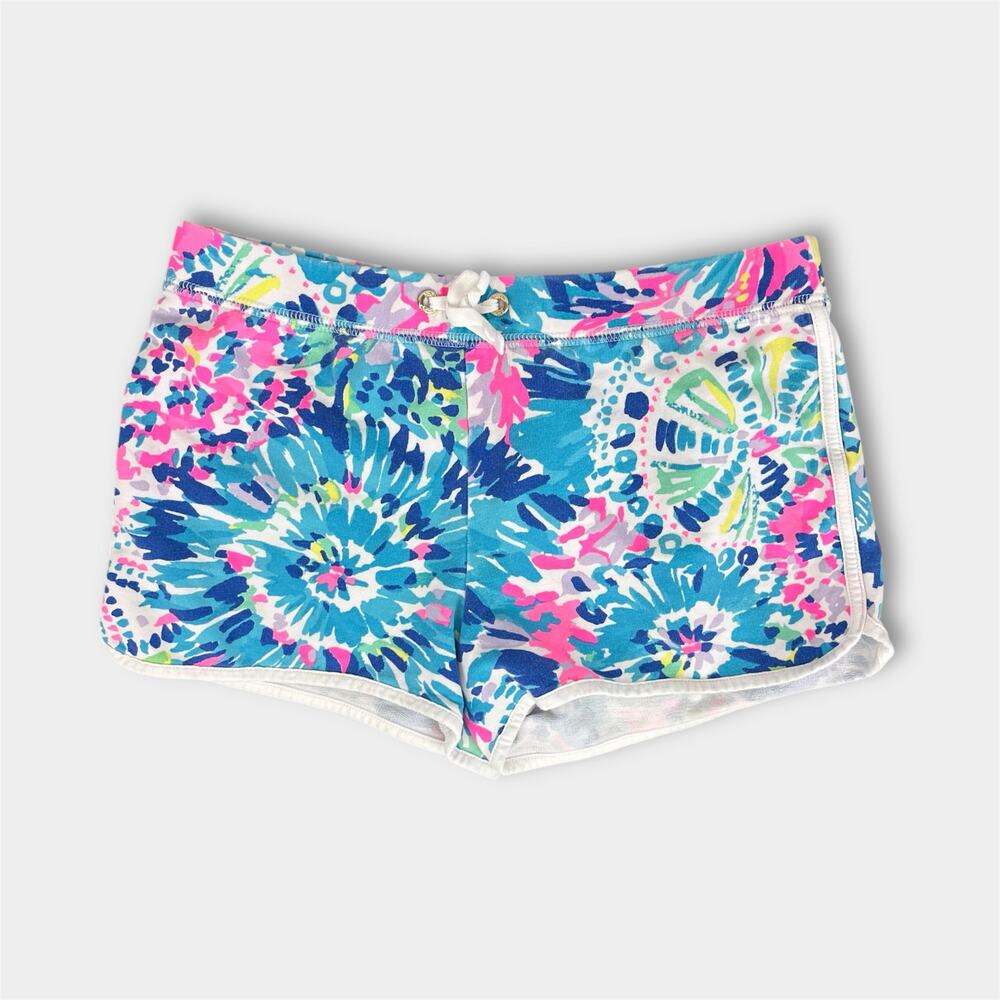 Lilly Pulitzer Girls Little Chrissy Short Multi Dive In Reduced XL 12-14
